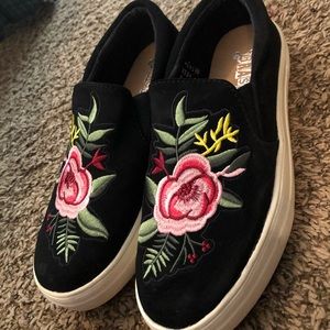 Floral slip ons!!